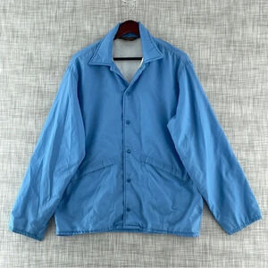 Vintage Pla-jac by Dunbrooke size Medium 40-42 button windbreaker jacket 9436